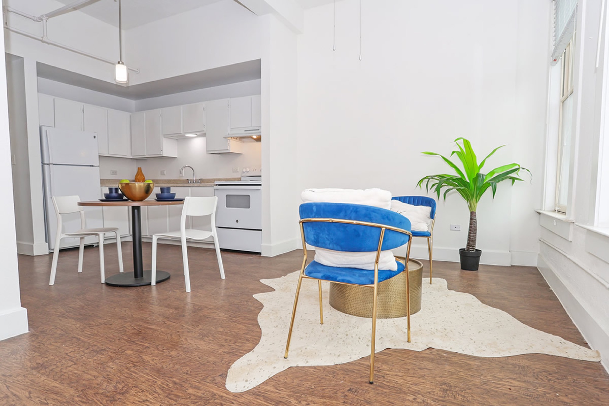 Apartment interior at Trailside at Trinity Forest