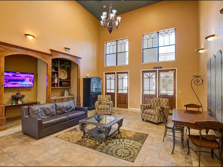 Community clubhouse at Trailside at Trinity Forest
